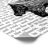 Zeigerscheinung Poster (Ecke)