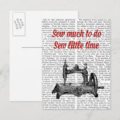 Zeigerscheinung Postkarte (Vorne/Hinten)