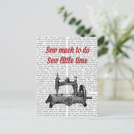 Zeigerscheinung Postkarte (Stehend Vorderseite)