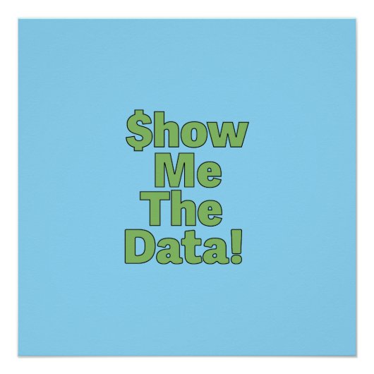 $ZeigMirDieDaten! Poster (Vorderseite)