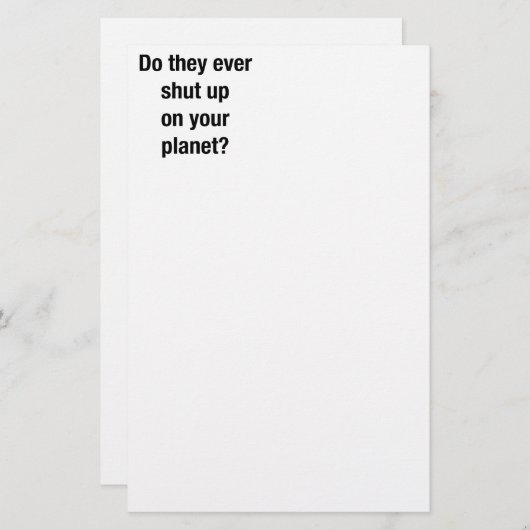 ZEIGT! BRIEFPAPIER (Vorne/Hinten)