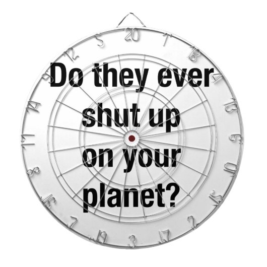 ZEIGT! DARTSCHEIBE (vorne)