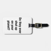 ZEIGT! GEPÄCKANHÄNGER (Vorderseite horizontal)