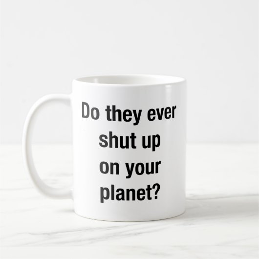 ZEIGT! KAFFEETASSE (Links)