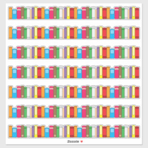 Zeile 7 Stück Aufkleber