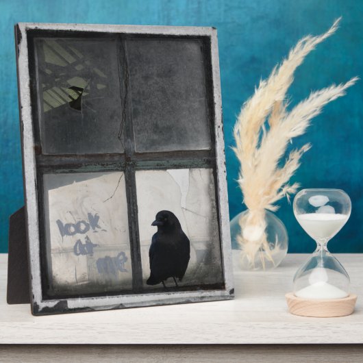 Zeile außerhalb des alten Fensters Fotoplatte (Seite)