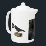 Zeile mit Buch<br><div class="desc">Crow mit Buchteapot kann personalisieren</div>