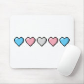 Zeile mit fünf Pixelschwerpunkten für die Transgen Mousepad (Mit Mouse)