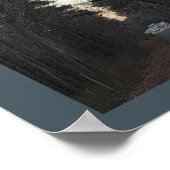Zeilen des Baumposters Poster (Ecke)