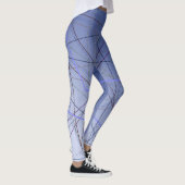 Zeilen über Zeilen Leggings (Rechts)