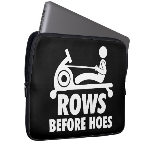 Zeilen vor dem Öffnen - Funny Rowing Machine Worko Laptopschutzhülle (Vorne Rechts)