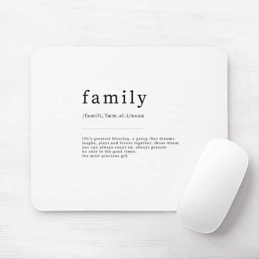 Zeilendefinitionswörterbuch Druckausgabe Mousepad (Mit Mouse)