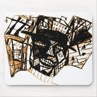 Zeilenfläche weiß mousepad