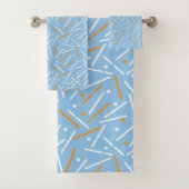 Zeilenmuster 6 badhandtuch set (Insitu)