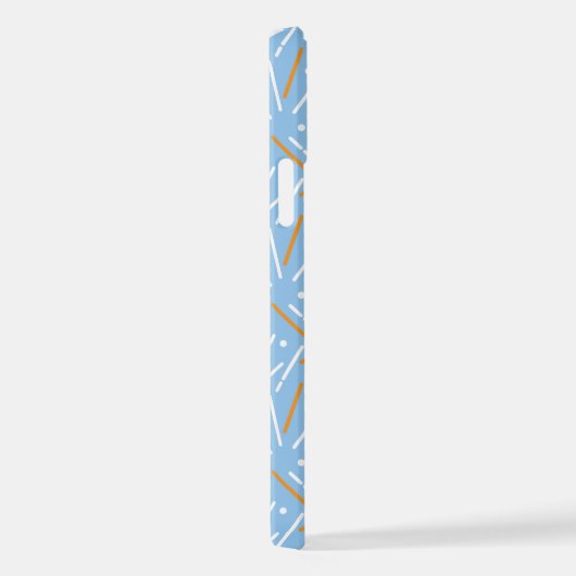 Zeilenmuster 6 iPhone hülle (Rechte Seite)