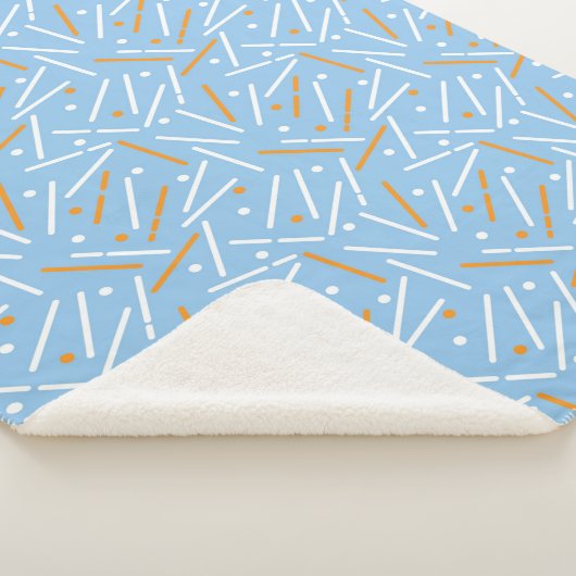 Zeilenmuster 6 sherpadecke (3/4)