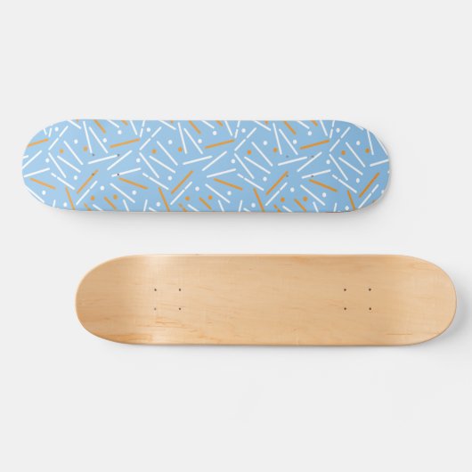 Zeilenmuster 6 skateboard (Horizontal)