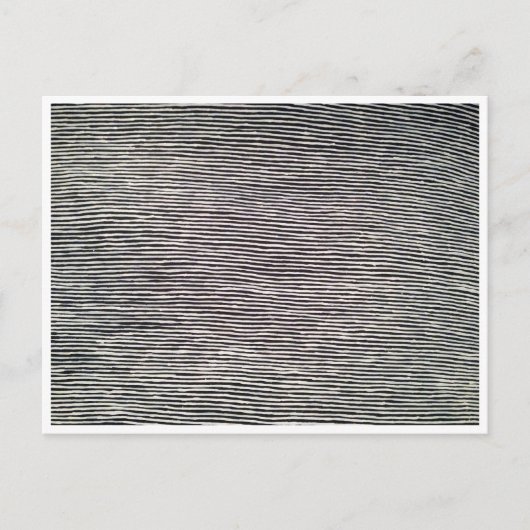 Zeilenmuster Postkarte (Vorderseite)