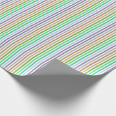 Zeilennarben Geschenkpapier (Ecke)