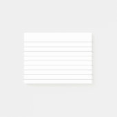 Zeilenreglerindex Post-it Klebezettel (Vorderseite)