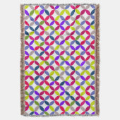 Zeilenumbrüche im Stil heller Muster Decke (Vorderseite Vertikal)