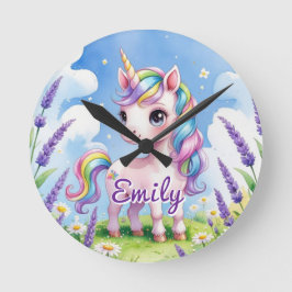 Zeilenzähler für Feldeinzeiger bearbeitbare Namens Runde Wanduhr