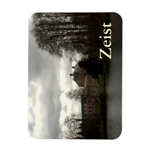 Zeist Castle Magnet (Vertikal)
