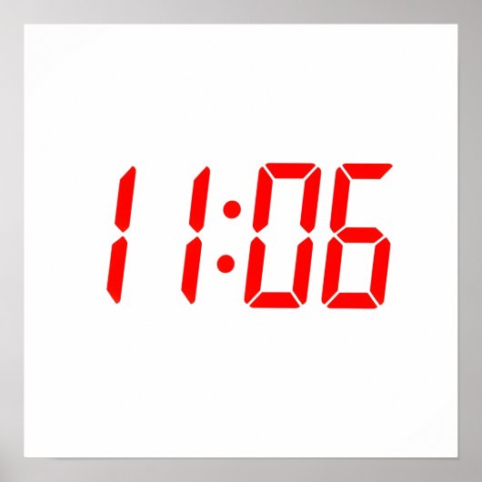 Zeit 11:06 poster (Vorne)