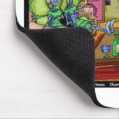 Zeit 2 Cocoon Funny Butterfly Geschenke & T-Shirts Mousepad (Ecke)