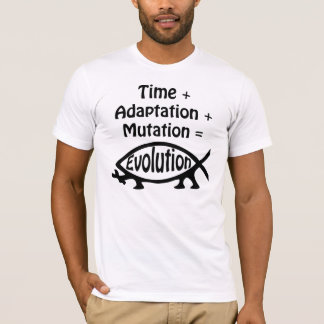 Zeit + Anpassung + Veränderung = Evolution T-Shirt