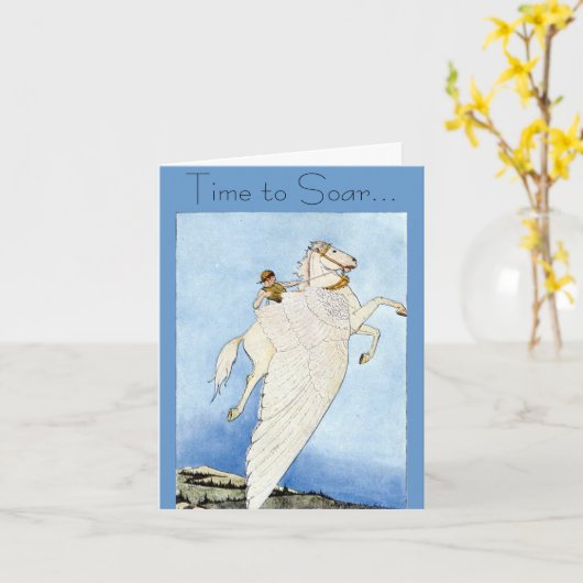 Zeit anzusteigen… karte (Gelbe Blume)