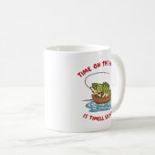 Zeit auf dem Wasser Kaffeetasse (VorderseiteRechts)
