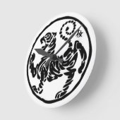 Zeit auszubilden runde wanduhr (Winkel)