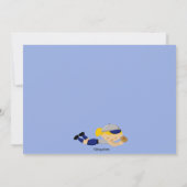 Zeit, Ball zu spielen! Einladung (Rückseite)