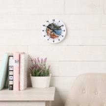 ZEIT! ⏰ Benutzerdefinierte Wanduhr – Fügen Sie Ihr