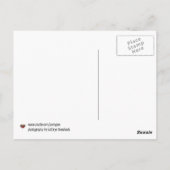 Zeit bewegt sich langsam postkarte (Rückseite)