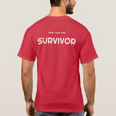 Zeit. Beweis. Beweise. T-Shirt (Rückseite)