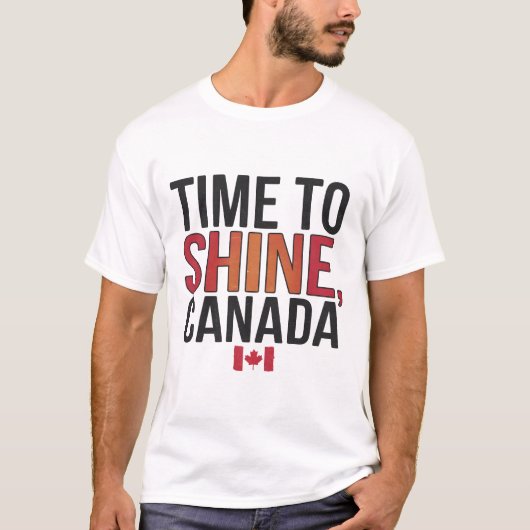 Zeit bis nach Kanada T-Shirt (Vorderseite)