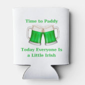 Zeit bis Paddy, Heute ist jeder ein bisschen irisc Dosenkühler (Rückseite)