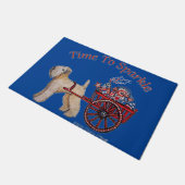 Zeit bis zum Aussterben Fußmatte (Schrägansicht)