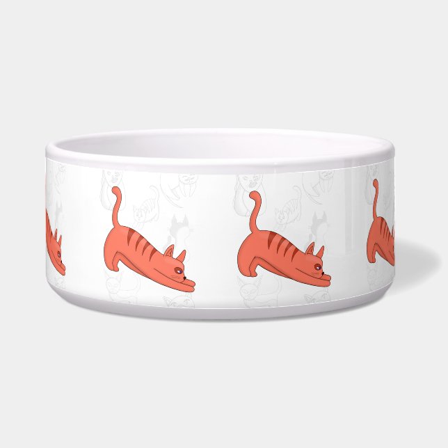 Zeit bis zum Betreten des Duvet-Bedeckers Napf (Vorderseite)