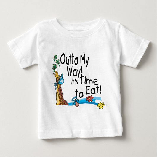 Zeit bis zum Essen 2 Baby T-shirt (Vorderseite)