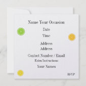 Zeit bis zum Kill Cold Soda Flaschen Einladung (Rückseite)