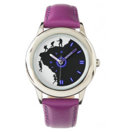 Zeit bis zum Klima Armbanduhr