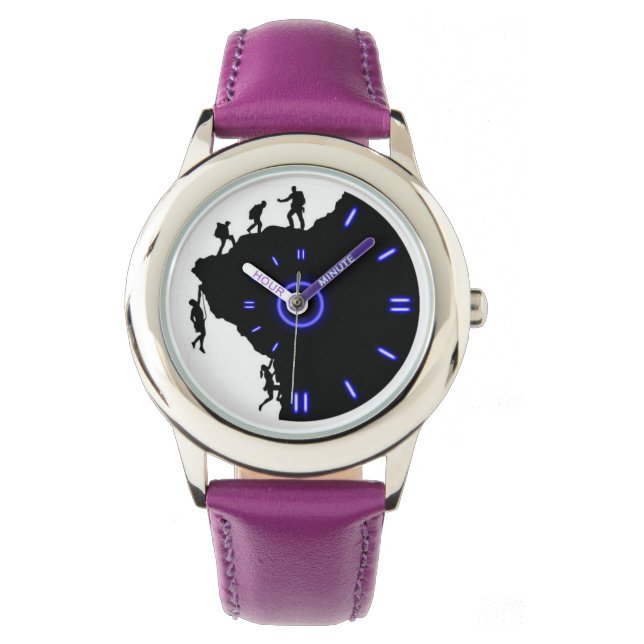 Zeit bis zum Klima Armbanduhr (Vorderseite)