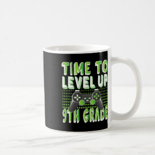 Zeit bis zum Level-Up 9. Klasse Kids Video Game Th Kaffeetasse