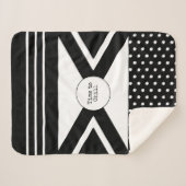 Zeit bis zum Schwarzweiß Sherpadecke (Vorderseite (Horizontal))