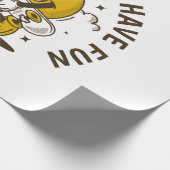 Zeit bis zum Skate Geschenkpapier (Ecke)