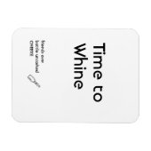 Zeit bis zum Whine-Magneten Magnet (Horizontal)