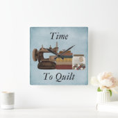 Zeit bis zur Acryluhr Quadratische Wanduhr (Zuhause)